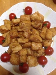 給食の激ウマ♪イカのカリン揚げ-レシピのメイン写真
