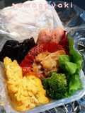 時短&皿洗いなし☆レンジで卵焼き