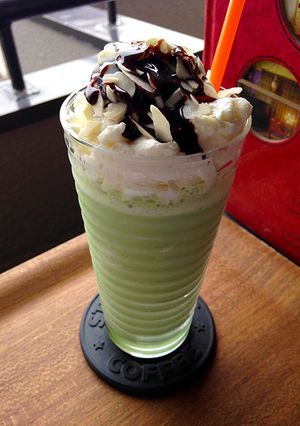 美味濃厚★抹茶フラペチーノ-レシピのメイン写真