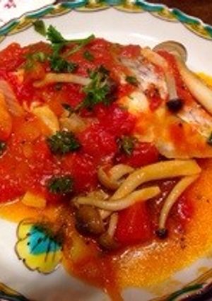 真鯛のトマトソース煮込み-レシピのメイン写真
