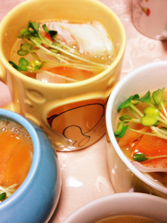 うどん入り!簡単レンジで茶碗し!-レシピのメイン写真