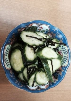 簡単！おつまみ・きゅうりの塩昆布あえ-レシピのメイン写真