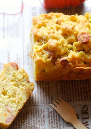 セロリたっぷり！ケークサレ-レシピのメイン写真