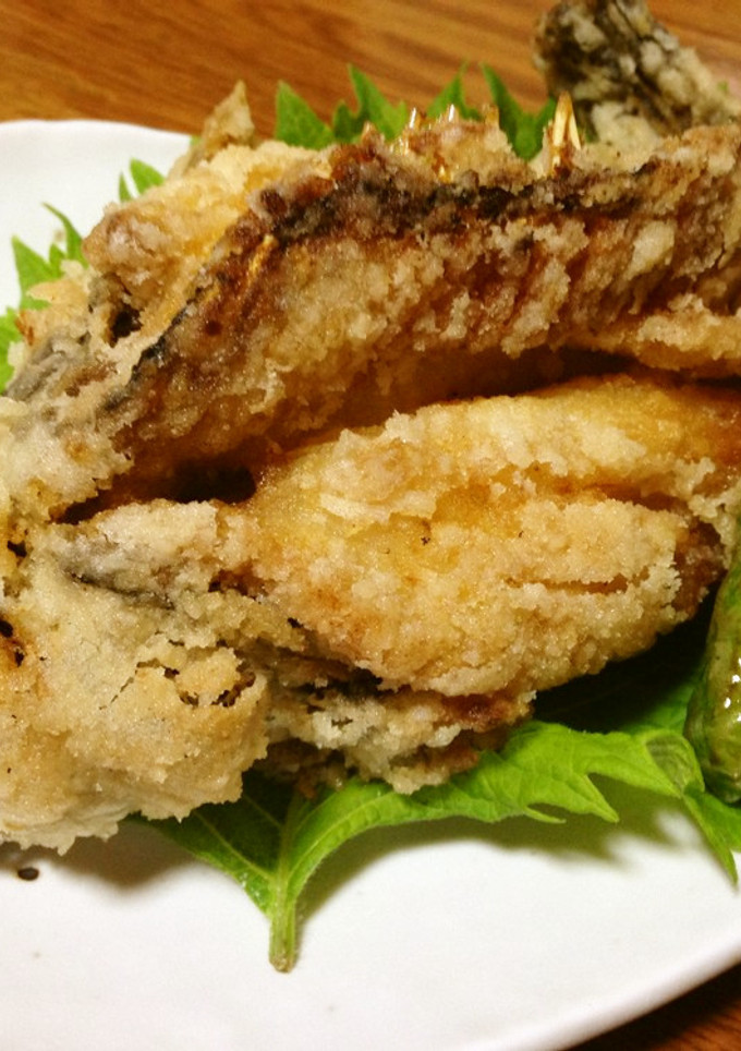 オコゼのから揚げ（丸揚げ）-レシピのメイン写真