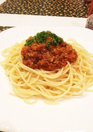 おてがるこくうまミートソース-レシピのメイン写真