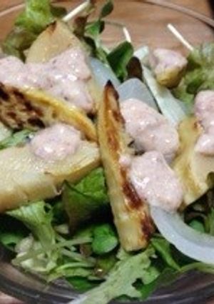 今でしょ！焼き筍サラダ-レシピのメイン写真