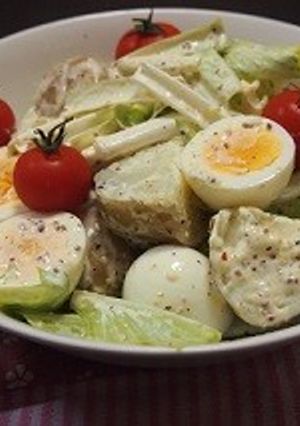 新じゃがと、うるいの満足サラダ-レシピのメイン写真