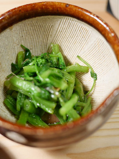 クレソンの梅和え-レシピのメイン写真