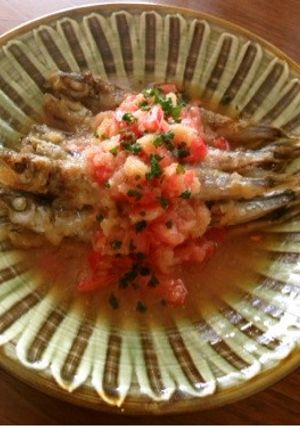 ししゃもとトマトの南蛮漬け-レシピのメイン写真