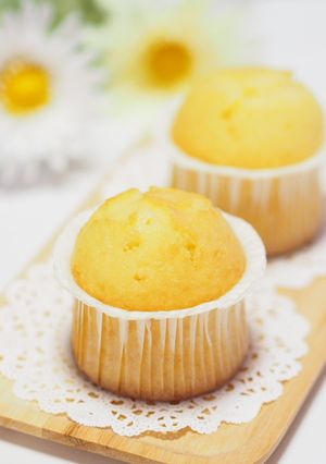 サラダ油で♥ふわふわたまごマフィン♥-レシピのメイン写真