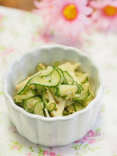 さっぱり✿たけのこと胡瓜のごま酢和え✿-レシピのメイン写真