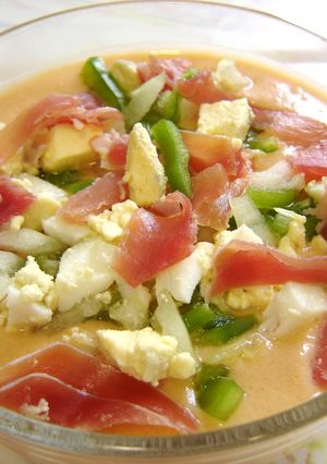 主食!冷た~い♪スペイン風トマトスープ-レシピのメイン写真