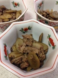 簡単♪牛肉とごぼうのしぐれ煮-レシピのメイン写真