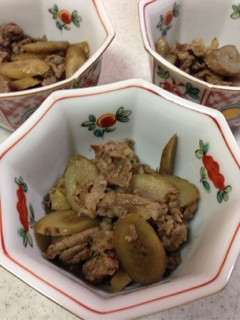 簡単♪牛肉とごぼうのしぐれ煮-レシピのメイン写真