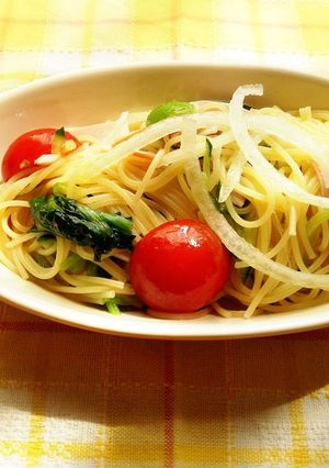 ほうれん草の☆サラスパサラダ♪-レシピのメイン写真