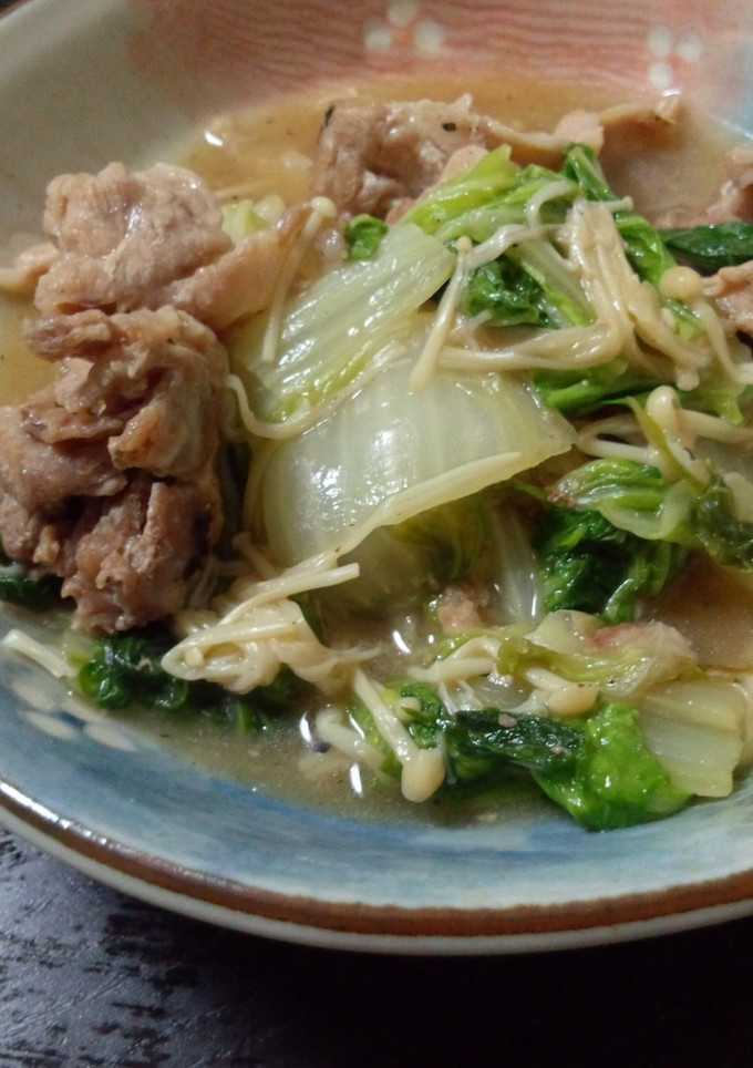 ☆白菜と豚肉とえのきのオイスター 炒め☆-レシピのメイン写真