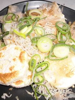 焼き長いものかつおじゃこのせ-レシピのメイン写真