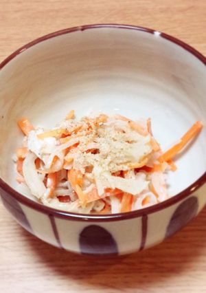 デパ地下風~大根人参と鶏のごまドレサラダ-レシピのメイン写真