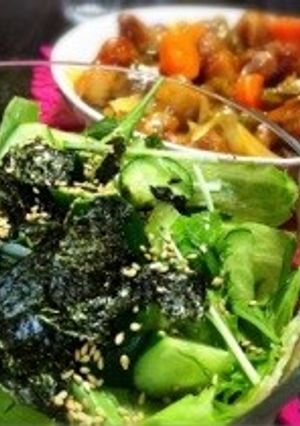 焼肉屋さんの味♡やみつきチョレギサラダ-レシピのメイン写真