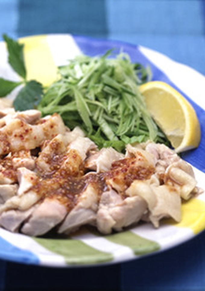 ゆで鶏のアジアンソース-レシピのメイン写真