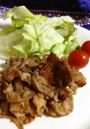 細切れ肉で甘くない、漬けない５分で生姜焼-レシピのメイン写真