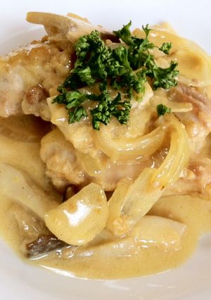 チキンの醤油糀クリーム煮-レシピのメイン写真