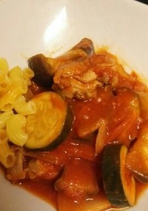 ラタトゥイユ風チキン煮込み-レシピのメイン写真