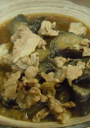 なすと豚肉の生姜煮-レシピのメイン写真
