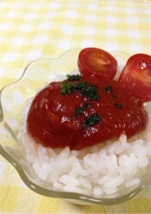 超簡単☆トマト冷やし飯☆-レシピのメイン写真
