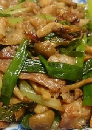 豚肉と分葱のオイスターソース炒め-レシピのメイン写真