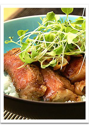 和風ステーキ丼！-レシピのメイン写真