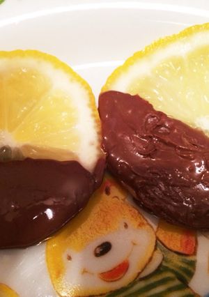 レモンの砂糖漬けチョコレート-レシピのメイン写真
