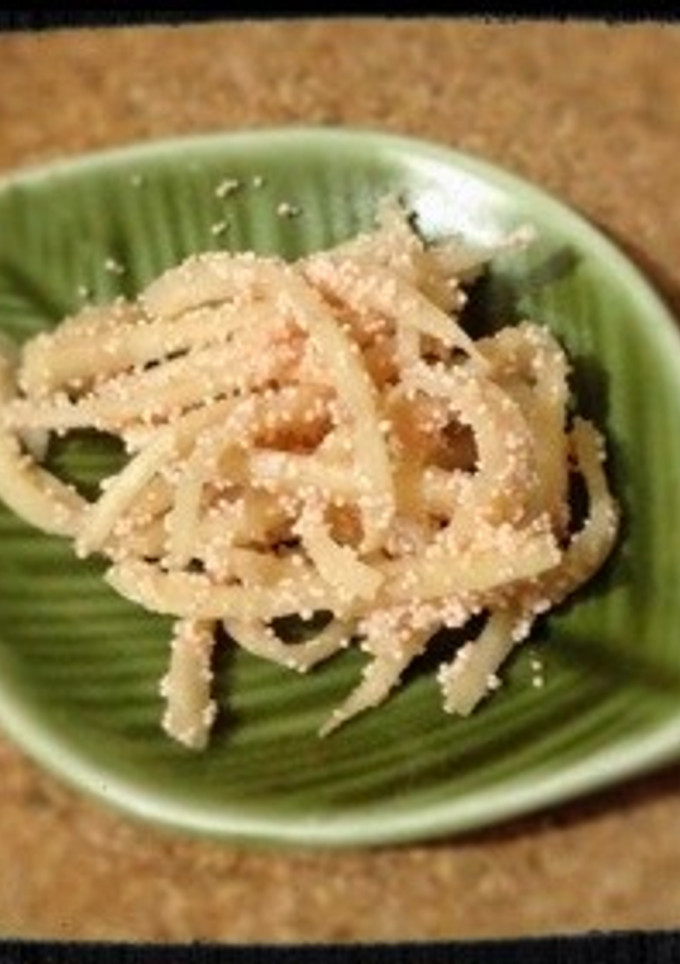 大根の皮のタラコ炒め-レシピのメイン写真