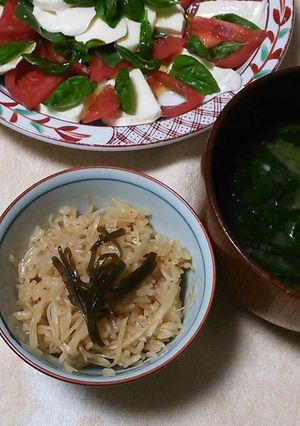 新生姜ご飯-レシピのメイン写真