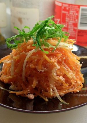 にんじんのたらこ炒め-レシピのメイン写真