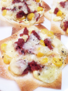 余り物で♡コーンビーフのピザ-レシピのメイン写真