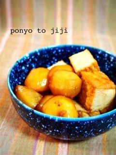 簡単!じゃがいもと厚揚げのこっくり煮*-レシピのメイン写真