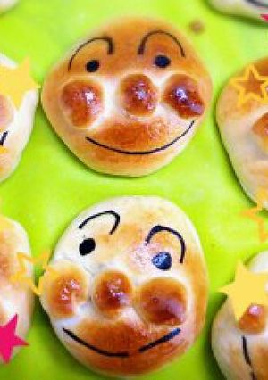 アンパンマンのポテトパン(HB使用)-レシピのメイン写真