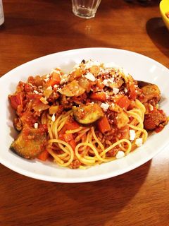 食べ応えあり☆ミートソーススパゲティ-レシピのメイン写真