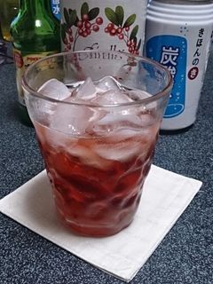 クランベリー ノンアルコールカクテル-レシピのメイン写真