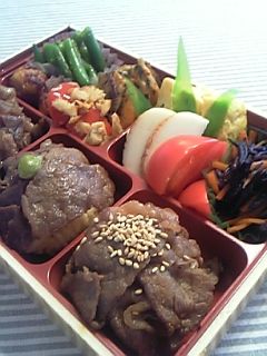 *:*.焼肉おにぎり弁当.*:*-レシピのメイン写真
