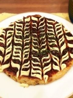 ふわふわヘルシー☆豆腐と納豆のお好み焼き-レシピのメイン写真