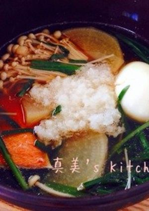鮭と大根のおろし汁-レシピのメイン写真