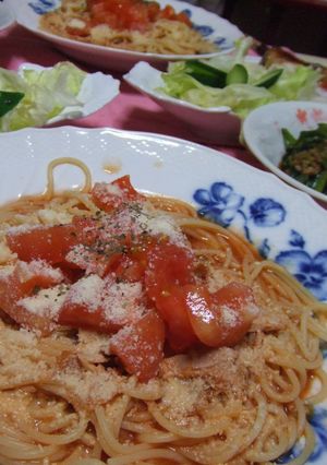 超特急！和えるだけで★ツナトマトパスタ♪-レシピのメイン写真