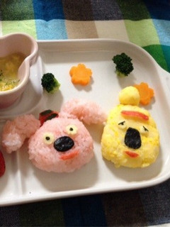 1歳誕生日えいごであそぼBO&BEA-レシピのメイン写真