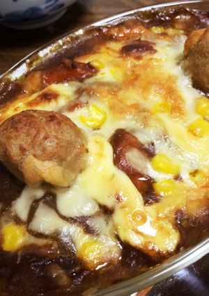 カレーが余ったら!簡単カレードリア-レシピのメイン写真