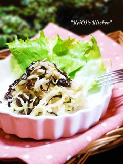 キャベツ・大根・塩昆布サラダ-レシピのメイン写真