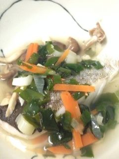 タラのわかめあんかけ-レシピのメイン写真