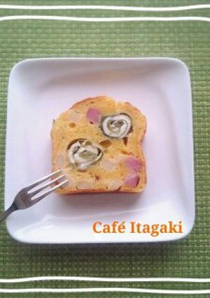 春キャベツと筍とベーコンのケークサレ-レシピのメイン写真