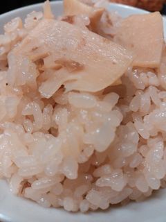 しっかり味のタケノコご飯-レシピのメイン写真